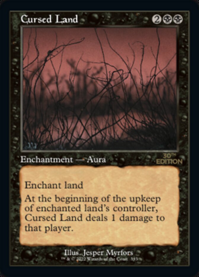 Cursed Land (Retro) [30th Anniversary Edition] | Card Citadel