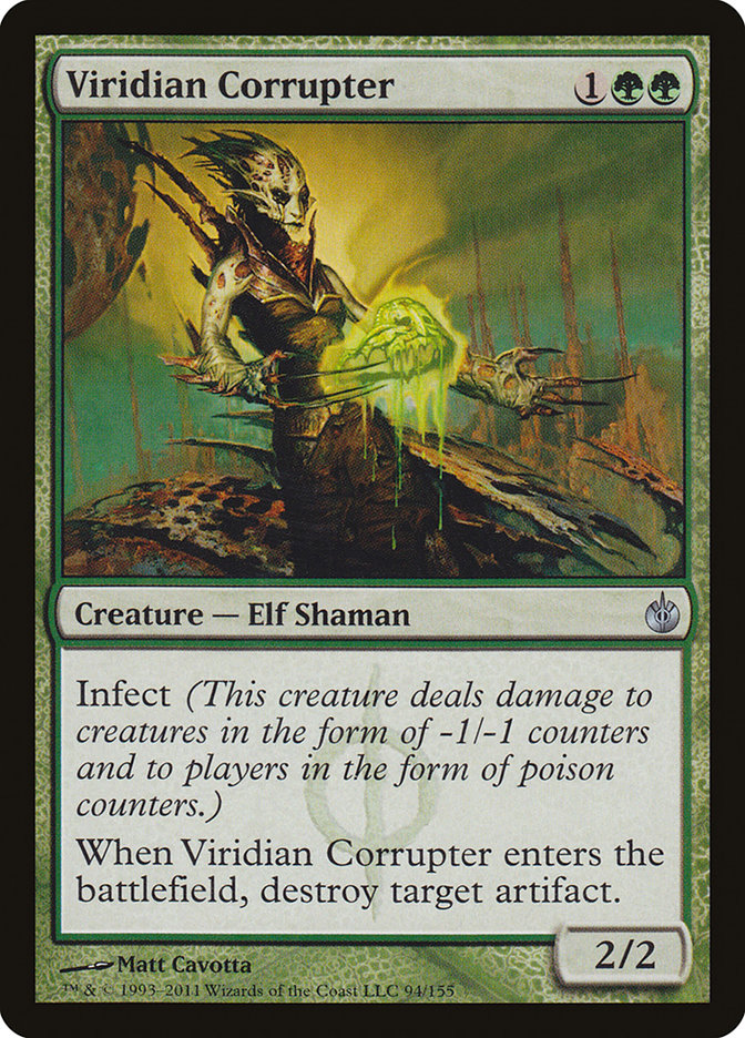 Viridian Corrupter [Mirrodin Besieged] | Card Citadel