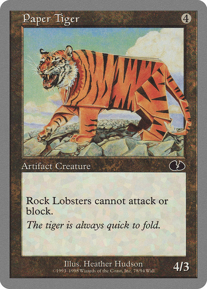 Paper Tiger [Unglued] | Card Citadel