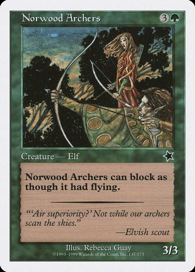 Norwood Archers [Starter 1999] | Card Citadel