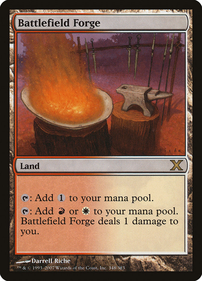 Battlefield Forge [Tenth Edition] | Card Citadel