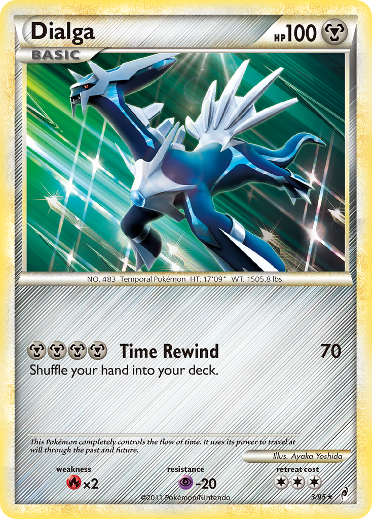 Dialga (3/95) [HeartGold & SoulSilver: Call of Legends] | Card Citadel