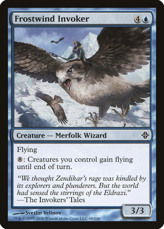 Frostwind Invoker [Rise of the Eldrazi] | Card Citadel