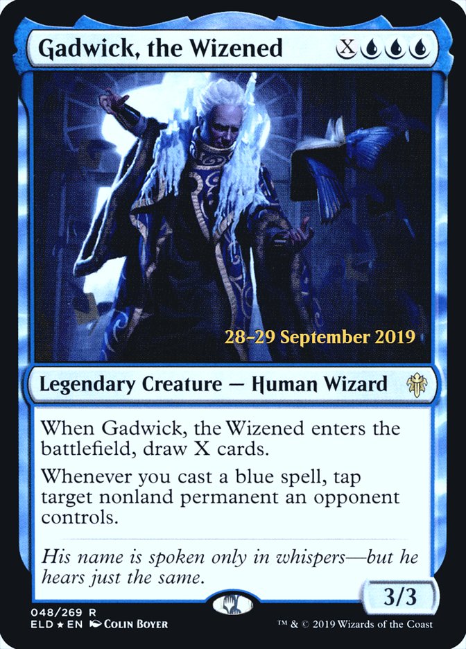 Gadwick, the Wizened  [Throne of Eldraine Prerelease Promos] | Card Citadel