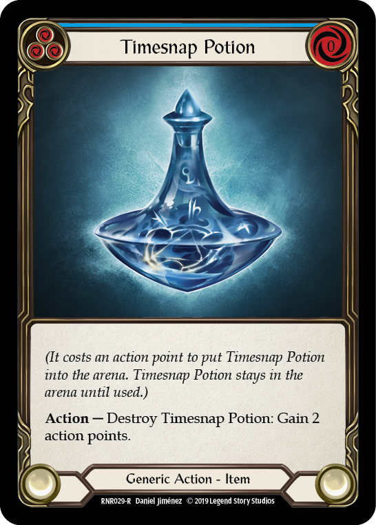 Timesnap Potion [RNR029-R] (Rhinar Hero Deck)  1st Edition Normal | Card Citadel