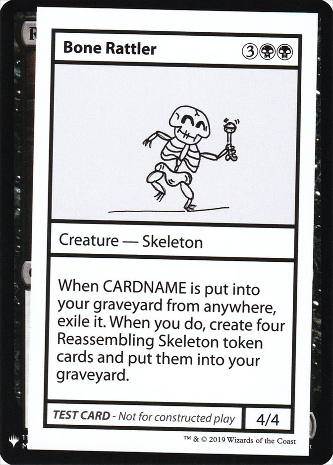 Bone Rattler [Mystery Booster Playtest Cards] | Card Citadel
