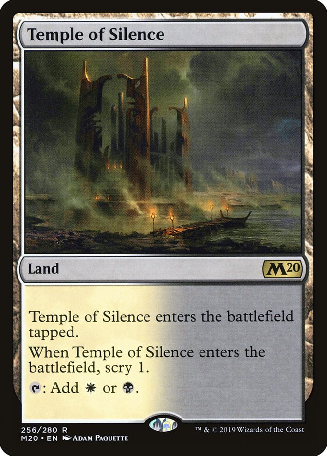 Temple of Silence [Core Set 2020] | Card Citadel