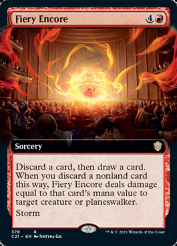 Fiery Encore (Extended) [Commander 2021] | Card Citadel