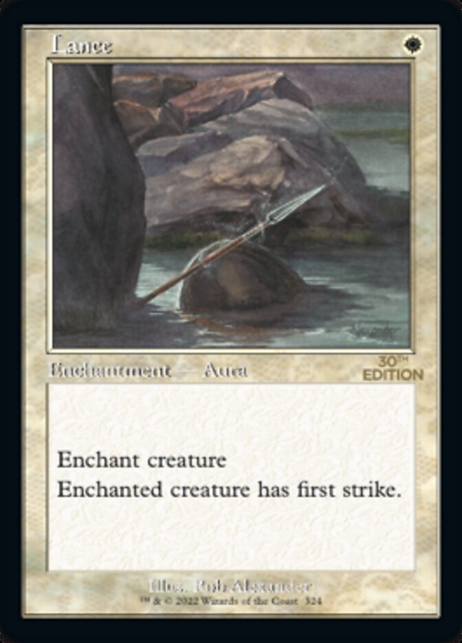 Lance (Retro) [30th Anniversary Edition] | Card Citadel
