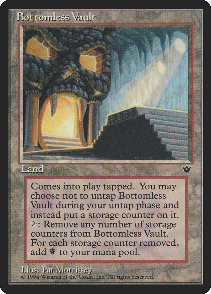 Bottomless Vault [Fallen Empires] | Card Citadel