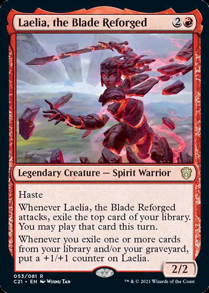 Laelia, the Blade Reforged [Commander 2021] | Card Citadel