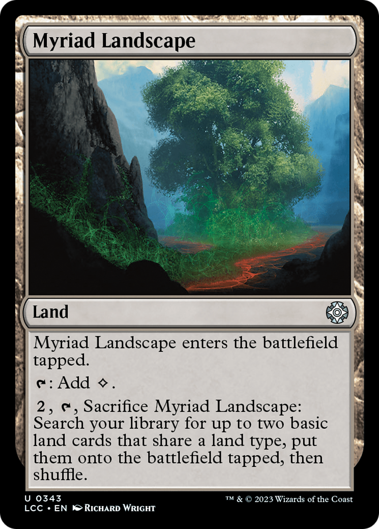 Myriad Landscape [The Lost Caverns of Ixalan Commander] | Card Citadel