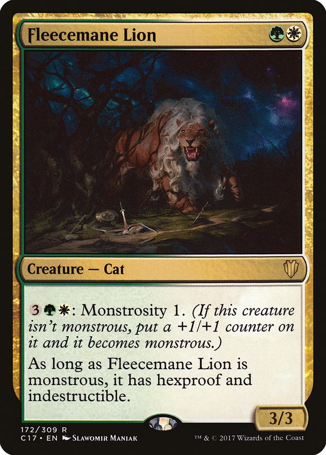 Fleecemane Lion [Commander 2017] | Card Citadel