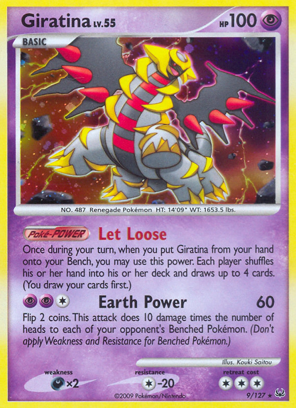 Giratina (9/127) [Platinum: Base Set] | Card Citadel