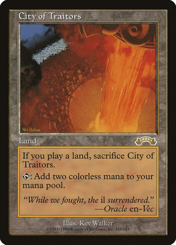 City of Traitors [Exodus] | Card Citadel