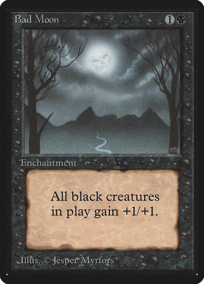 Bad Moon [Limited Edition Beta] | Card Citadel