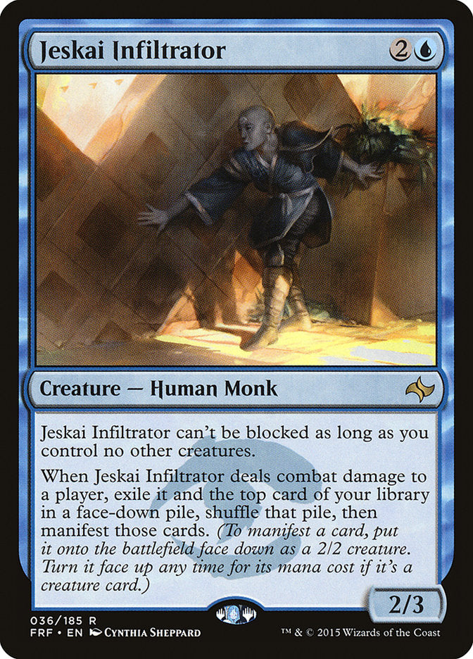 Jeskai Infiltrator [Fate Reforged] | Card Citadel