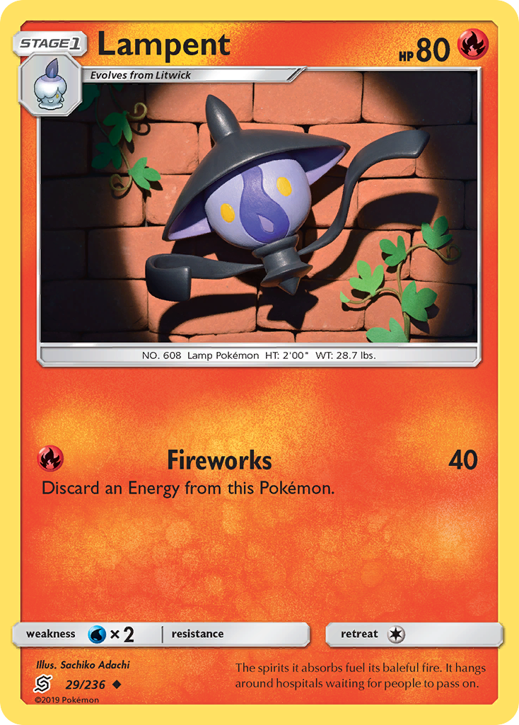 Lampent (29/236) [Sun & Moon: Unified Minds] | Card Citadel