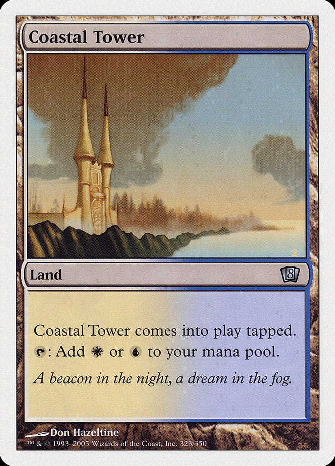 Coastal Tower [Eighth Edition] | Card Citadel