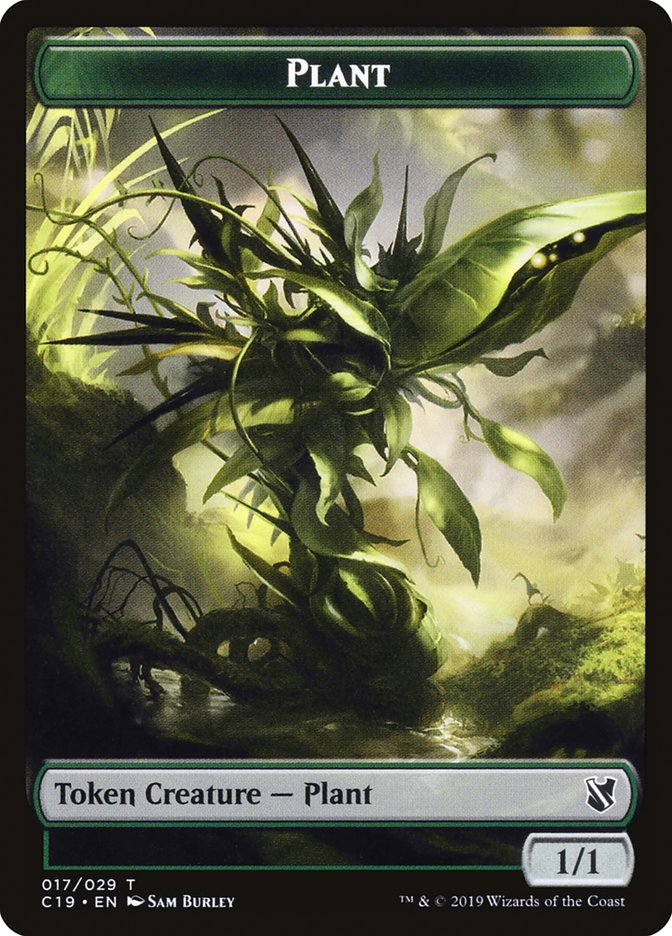 Plant [Commander 2019 Tokens] | Card Citadel