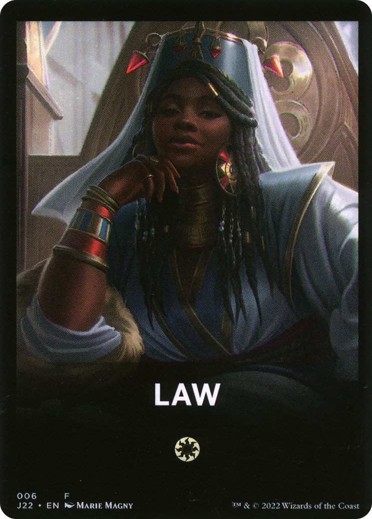 Law Theme Card [Jumpstart 2022 Front Cards] | Card Citadel
