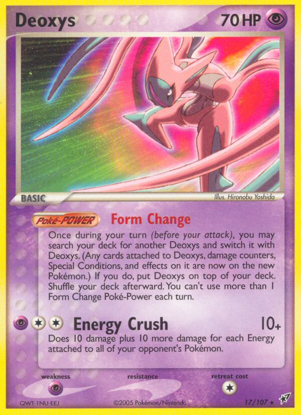 Deoxys (17/107) [EX: Deoxys] | Card Citadel