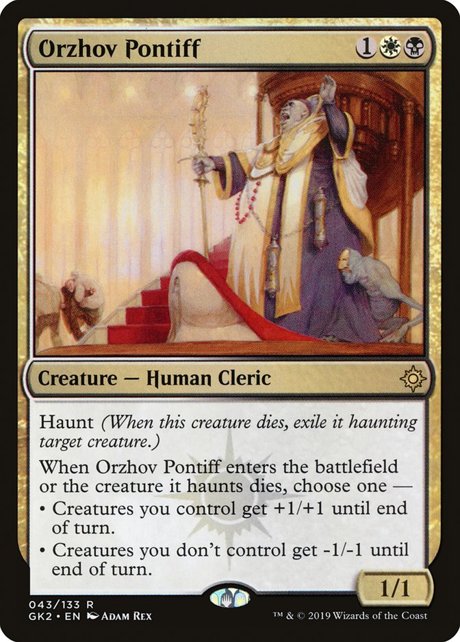 Orzhov Pontiff [Ravnica Allegiance Guild Kit] | Card Citadel