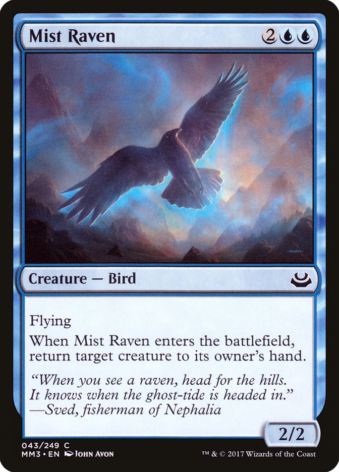 Mist Raven [Modern Masters 2017] | Card Citadel