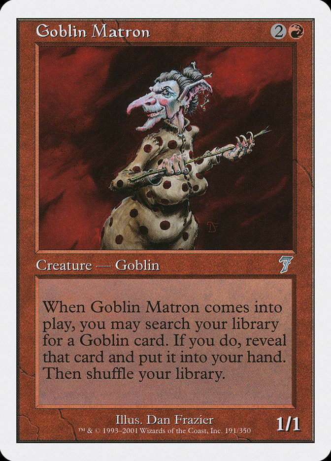 Goblin Matron [Seventh Edition] | Card Citadel