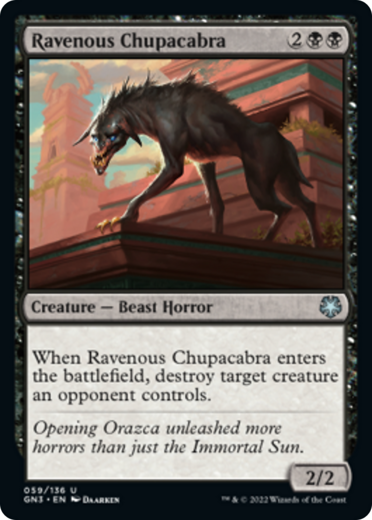 Ravenous Chupacabra [Game Night: Free-for-All] | Card Citadel