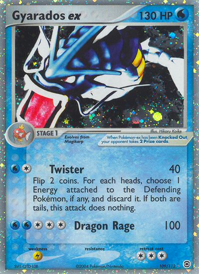 Gyarados ex (109/112) [EX: FireRed & LeafGreen] | Card Citadel