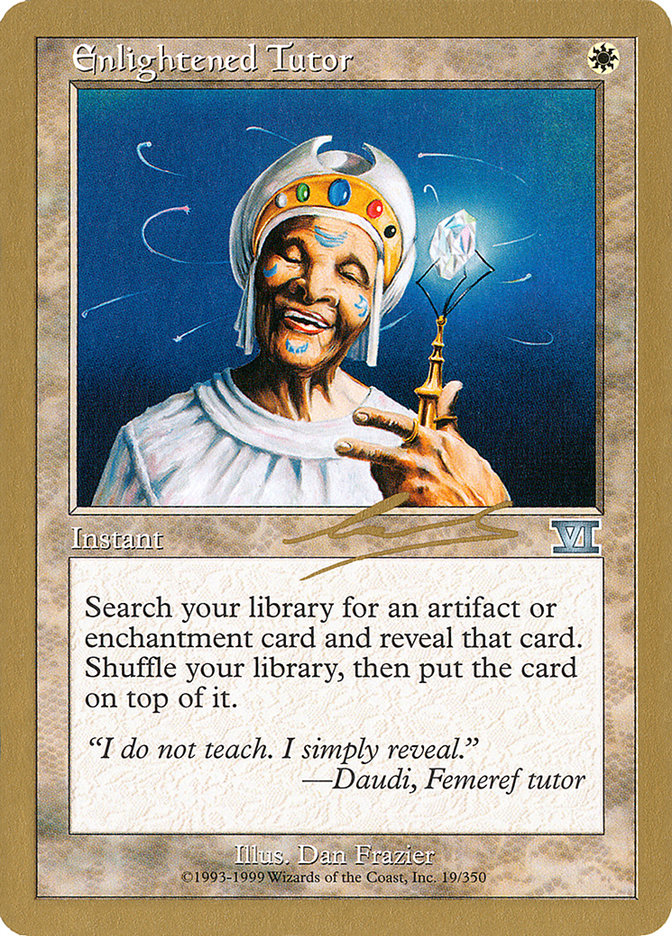 Enlightened Tutor (Nicolas Labarre) [World Championship Decks 2000] | Card Citadel