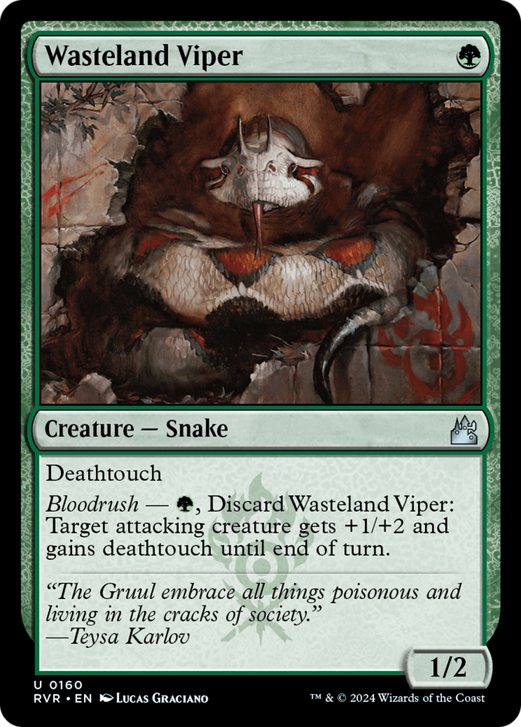 Wasteland Viper [Ravnica Remastered] | Card Citadel