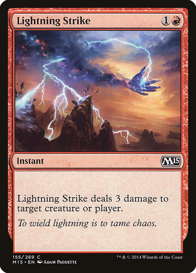 Lightning Strike [Magic 2015] | Card Citadel