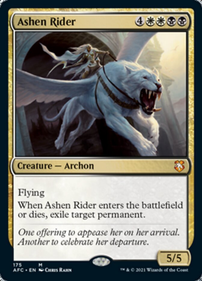 Ashen Rider [Dungeons & Dragons: Adventures in the Forgotten Realms Commander] | Card Citadel