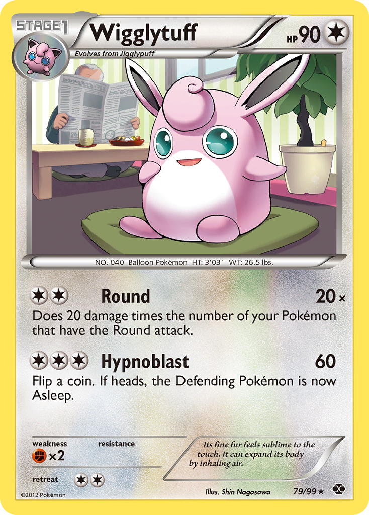 Wigglytuff (79/99) [Black & White: Next Destinies] | Card Citadel
