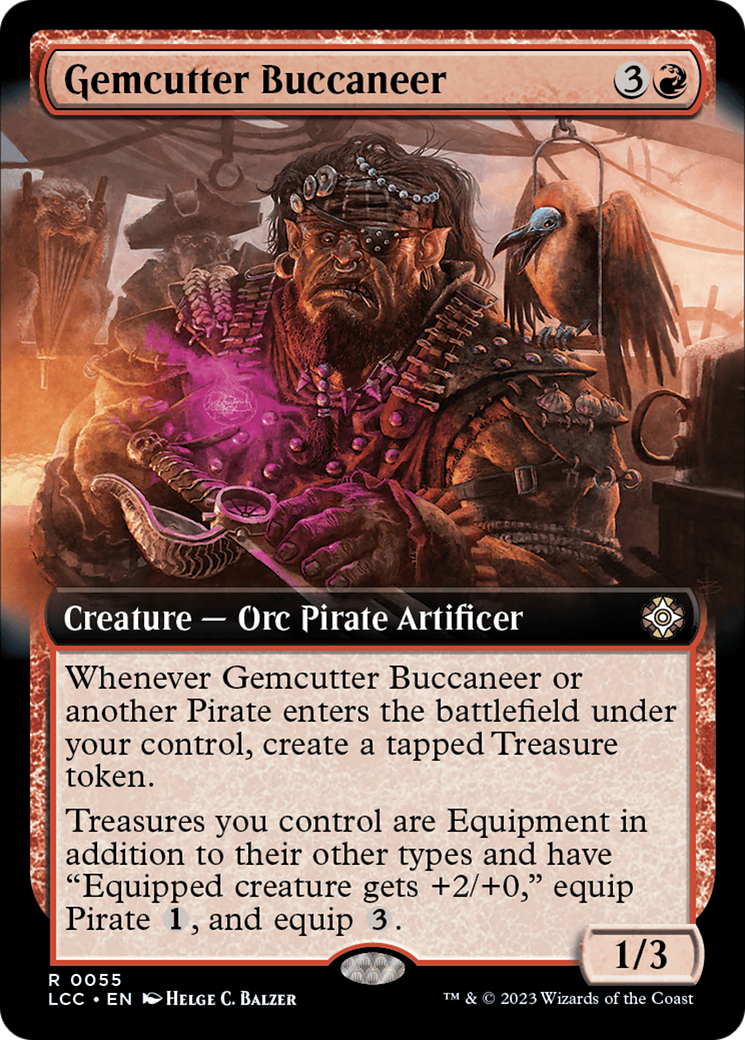 Gemcutter Buccaneer (Extended Art) [The Lost Caverns of Ixalan Commander] | Card Citadel