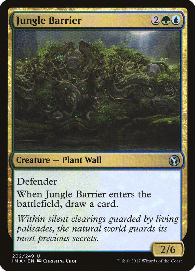 Jungle Barrier [Iconic Masters] | Card Citadel