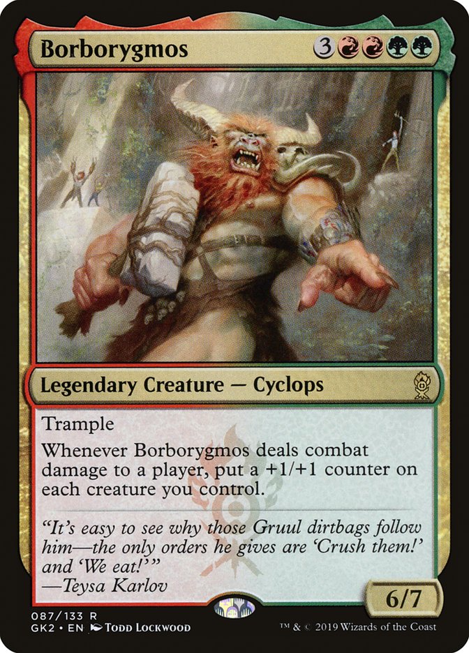 Borborygmos [Ravnica Allegiance Guild Kit] | Card Citadel