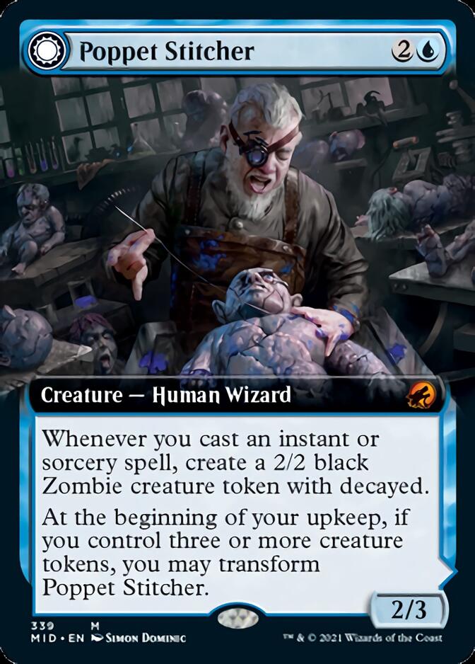 Poppet Stitcher // Poppet Factory (Extended) [Innistrad: Midnight Hunt] | Card Citadel