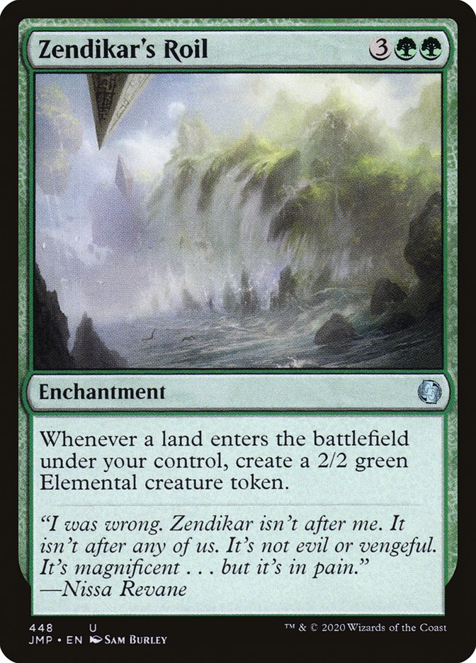 Zendikar's Roil [Jumpstart] | Card Citadel