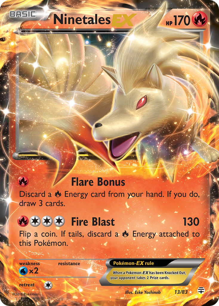 Ninetales EX (13/83) [XY: Generations] | Card Citadel