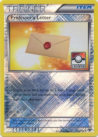 Professor's Letter (123/146) (League Promo) [XY: Base Set] | Card Citadel