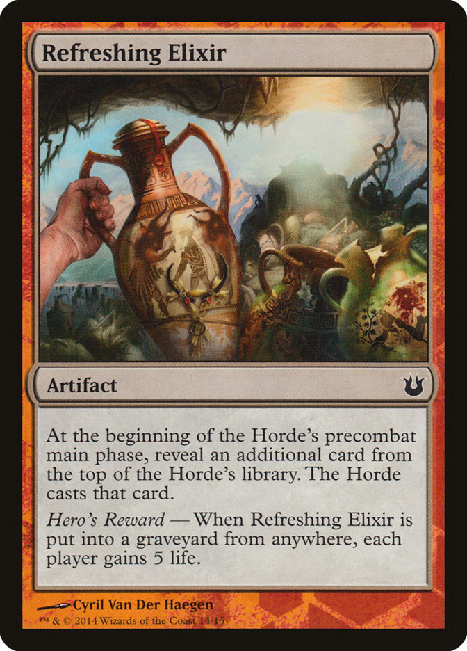 Refreshing Elixir [Born of the Gods Battle the Horde] | Card Citadel