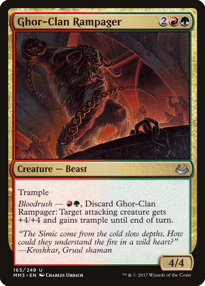 Ghor-Clan Rampager [Modern Masters 2017] | Card Citadel