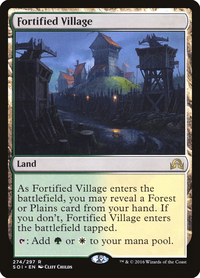 Fortified Village [Shadows over Innistrad] | Card Citadel