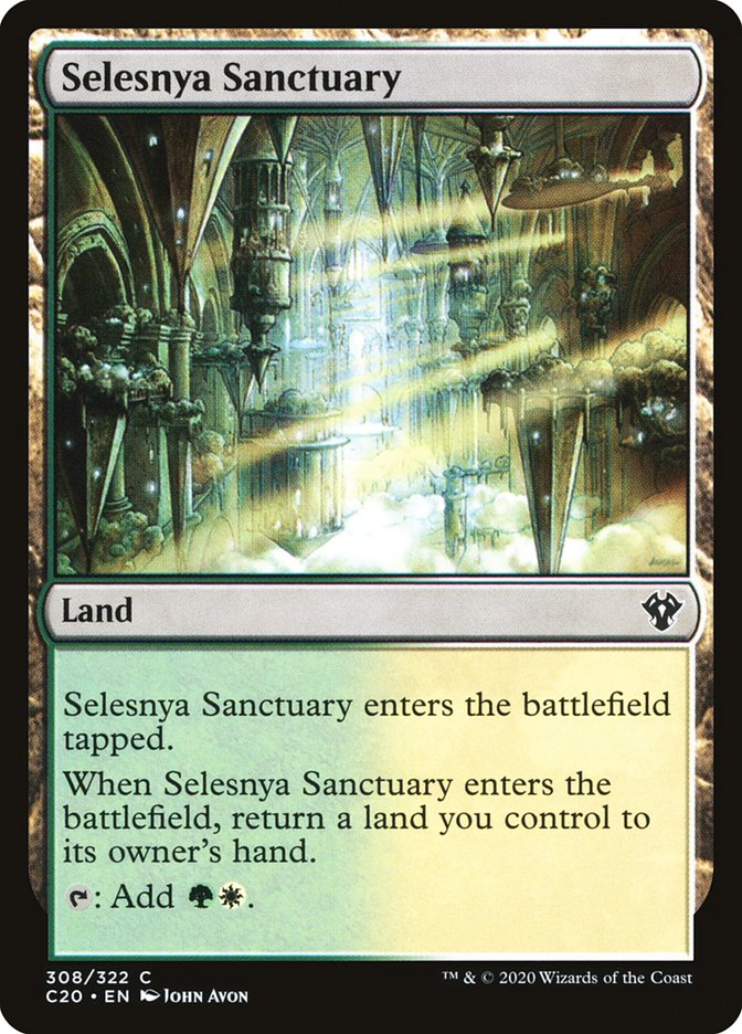 Selesnya Sanctuary [Commander 2020] | Card Citadel