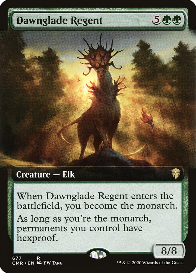 Dawnglade Regent (Extended Art) [Commander Legends] | Card Citadel
