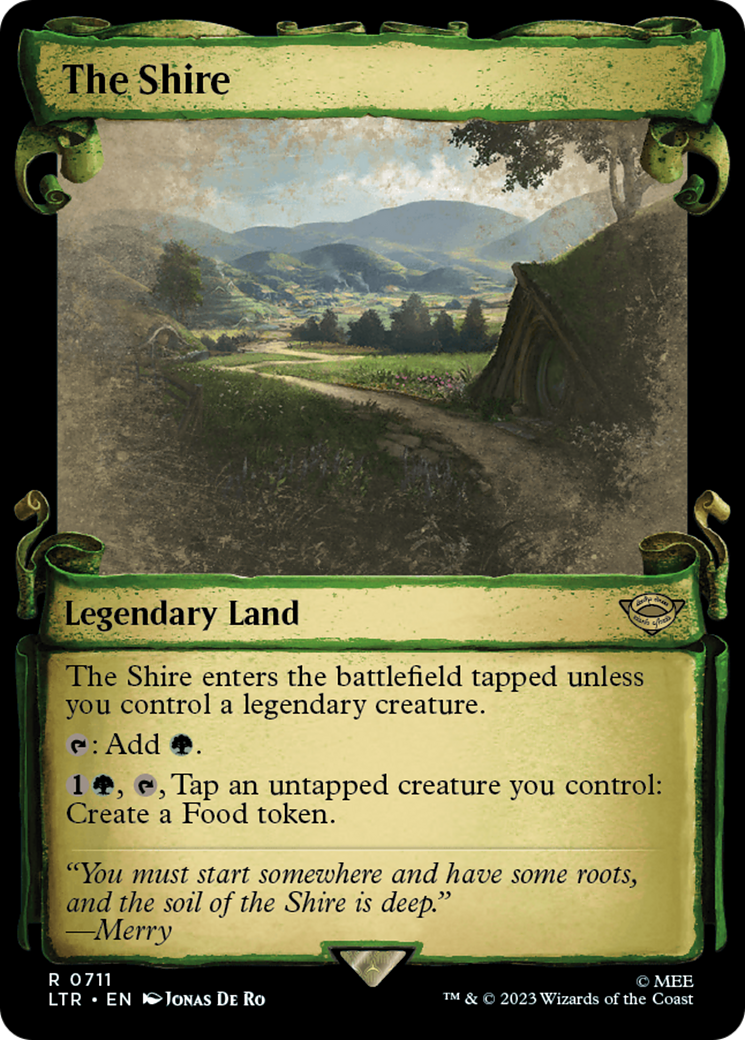 The Shire [The Lord of the Rings: Tales of Middle-Earth Showcase Scrolls] | Card Citadel