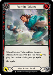 Ride the Tailwind (Red) [EVR044] (Everfest)  1st Edition Rainbow Foil | Card Citadel